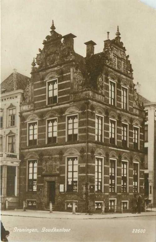 (300-038-005) Groningen Goudkantoor, Verzamelen, Ansichtkaarten | Nederland, Groningen, Verzenden