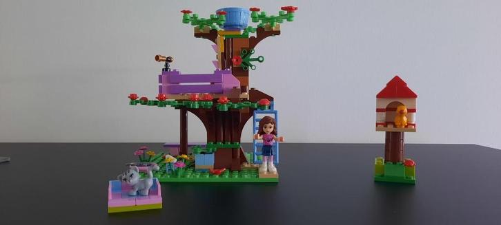 Lego Friends 3065 Olivia's boomhut, Kinderen en Baby's, Speelgoed | Duplo en Lego, Zo goed als nieuw, Lego, Complete set, Ophalen of Verzenden