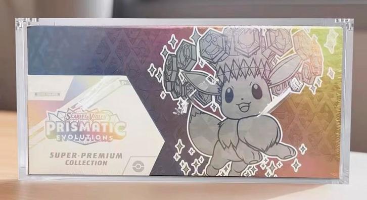 Prismatic Acryl Case - Pokemon Kaarten Bescherming, Hobby en Vrije tijd, Verzamelkaartspellen | Overige, Nieuw, Overige typen