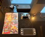 Nintendo Switch Lite pakket + games + Pro Controller, Spelcomputers en Games, Ophalen of Verzenden, Grijs, Zo goed als nieuw