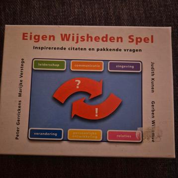 Eigen Wijsheden Spel - Inspirerende Citaten beschikbaar voor biedingen