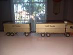 Nette daf 3300 met aanhanger, Hobby en Vrije tijd, Modelauto's | 1:50, Verzenden, Nieuw, Bus of Vrachtwagen, Lion Toys