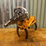 Metalen hond - grasmaaier - upcycling, B, Gebruikt, C, A