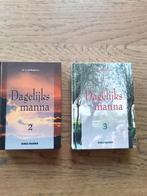 Dagelijks manna deel 2 en 3. ( bijbels dagboek ), Boeken, Ophalen of Verzenden, Zo goed als nieuw