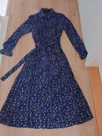 Nog nooit gedragen bloemen jurk, Blauw, Nieuw, Ophalen of Verzenden, Maat 36 (S)