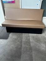 Bank 2 meter breed met lossen leuning, Huis en Inrichting, Ophalen, Zo goed als nieuw, Rechthoekig, 125 cm of meer