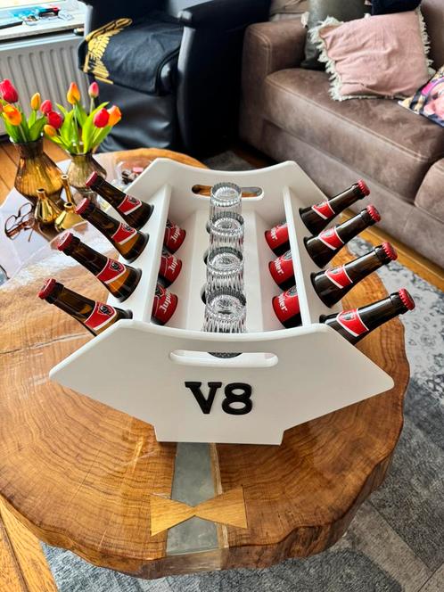V8 bier motorblok, Verzamelen, Biermerken, Nieuw, Overige merken, Ophalen