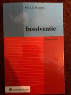 Insolventie - Mr. J.B. Huizink - Tiende Druk, Ophalen of Verzenden, Gamma, Gelezen, WO