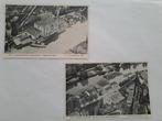 Giessen nieuwkerk,  2x KLM luchtfoto, Verzamelen, Ansichtkaarten | Nederland, Ophalen of Verzenden, 1940 tot 1960
