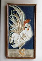 De porceleyne Fles cloisonne tegel ''Haan'', Antiek en Kunst, Antiek | Wandborden en Tegels, Verzenden