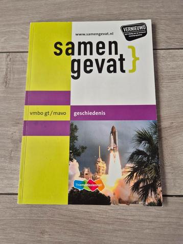 Samengevat Geschiedenis Vmbo/gt/mavo, vernieuwde eerste druk beschikbaar voor biedingen