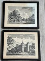 Wijk bij Duurstede Veldpoort + Markt oude drukken 1 koop, Antiek en Kunst, Curiosa en Brocante, Ophalen of Verzenden