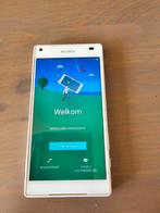 Sony xperia z5 compact smartphone, dockingstation en oortjes, Wit, Touchscreen, Ophalen of Verzenden, Zo goed als nieuw