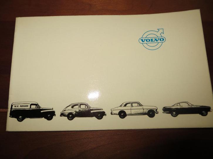 Folder Volvo NIHAM Den Haag 1965, Boeken, Auto's | Folders en Tijdschriften, Zo goed als nieuw, Volvo, Ophalen of Verzenden