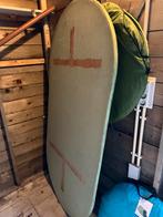 Oud tafelblad, heel zwaar!, Doe-het-zelf en Verbouw, Hout en Planken, Ophalen, Gebruikt, 25 tot 50 mm, Plank