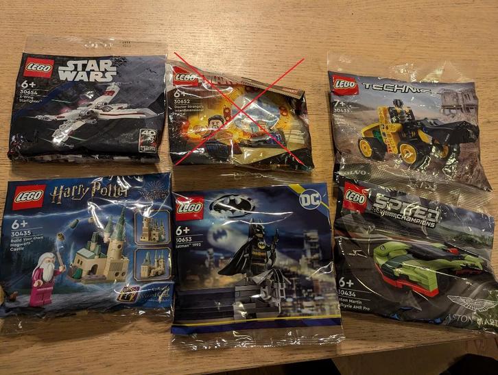 Lego Polybags & kleine doosjes, Kinderen en Baby's, Speelgoed | Duplo en Lego, Zo goed als nieuw, Lego, Complete set, Ophalen