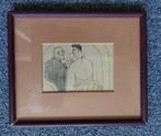 Tekening Ferdinand Geoege Erfman, Ophalen of Verzenden, 1960 tot 1980, Zo goed als nieuw