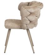 Rock Chair Cream – Luxe Eetkamerstoelen – Pole to Pole, Huis en Inrichting, Stoelen, Overige kleuren, Verzenden, Japandi, Hotel Chique, Modern