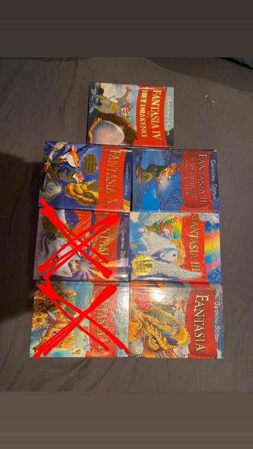 5 fantasia boeken beschikbaar voor biedingen