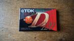 TDK D120 Type I cassetteband, nieuw en ongebruikt, in folie, Ophalen of Verzenden, Nieuw in verpakking, Onbespeeld