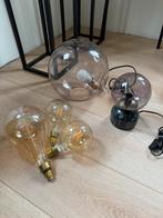 Glazeb bol tafellamp / marmer en Led lampen XXL, Led-lamp, Minder dan 30 watt, Zo goed als nieuw, E27 (groot)