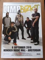 Tour poster Limp Bizkit Heineken Music Hall Amsterdam 2010, Verzamelen, Ophalen of Verzenden, Zo goed als nieuw