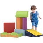 Speelkussenset 7 delig | Zachte bouwstenen | Foam Blokken mo, Ophalen of Verzenden, Nieuw, Overige typen