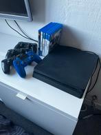 PS4 Slim + Controllers, Met 2 controllers, Ophalen of Verzenden, Slim, 500 GB