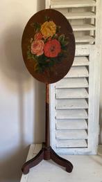 Antiek Victoriaans (zomer) beschilderd houten haardscherm, Antiek en Kunst, Ophalen of Verzenden