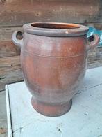 Oude aardewerken pot met oren, Antiek en Kunst, Antiek | Keramiek en Aardewerk, Ophalen of Verzenden