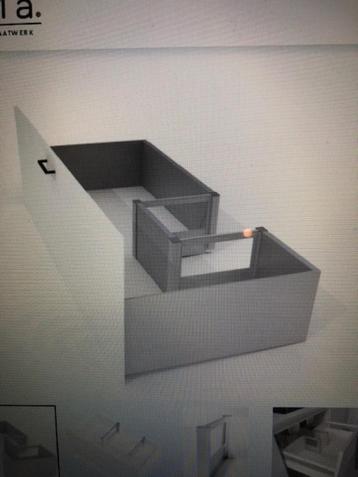 Keukenlade uitsparingsset beschikbaar voor biedingen