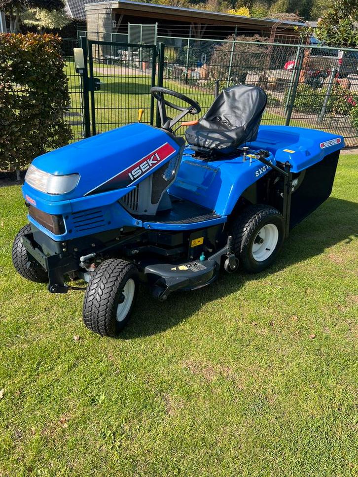 Iseki SGX 15 diesel zitmaaier tractor grasmaaier, Tuin en Terras, Zitmaaiers, Zo goed als nieuw, Ophalen