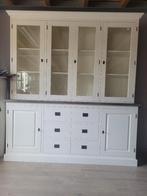 OPRUIMING Landelijke Buffetkast Lisa 200cm €1895 NU €995,-, Landelijke buffetkast winkelkast kleur wit gratis bezorging, 200 cm of meer