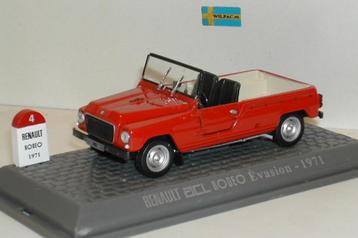 Renault 4. Rodeo. Evasion rood. R4 mythique serie Atlas 1:43 beschikbaar voor biedingen