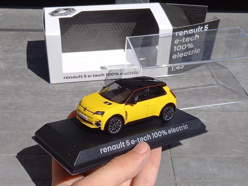 Renault 5 e-tech 100% electric 2024 Jaune Pop 1/43 Norev, Hobby en Vrije tijd, Modelauto's | 1:43, Nieuw, Auto, Norev, Ophalen of Verzenden