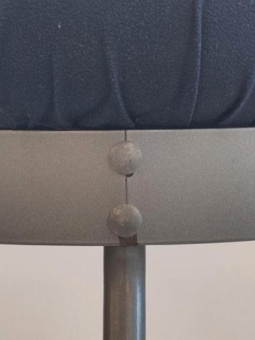 Vintage Ikea kruk Uri Per Ivar Ledang krukje metaal stof - afbeelding 7
