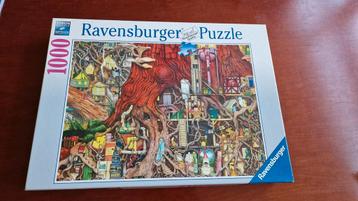 Ravensburger 1000 Verborgen Wereld beschikbaar voor biedingen
