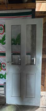 Kamerdeur met glas, Ophalen, 80 tot 100 cm, Binnendeur, 200 tot 215 cm