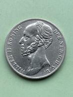 Gulden 1849 prachtig schaars jaar, 1 gulden, Zilver, Ophalen of Verzenden, Losse munt