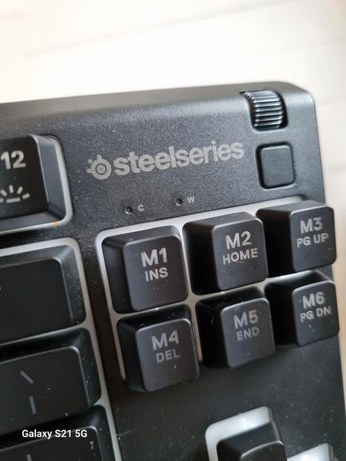 Steelseries APEX 3 TKL Gaming Keyboard, Computers en Software, Toetsenborden, Zo goed als nieuw, Qwerty, Ophalen of Verzenden