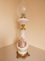 Antieke Staande Franse Olielamp, Antiek en Kunst, Ophalen