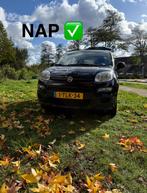 Fiat Panda 0.9 Twinair Edizione Cool 44KW 2014 Zwart, Auto's, Voorwielaandrijving, Stof, Panda, Zwart