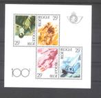 België 1982 Blok Sporten - Voetbal, Zeilen, Wielrennen **, Postzegels en Munten, Postzegels | Europa | België, Verzenden, Orginele gom
