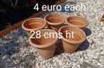 Potten, Kunststof, Gebruikt, Rond, Tuin