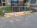 Vuren hout trap halfslag Links om hoog, Doe-het-zelf en Verbouw, Ladders en Trappen, Ophalen, Zo goed als nieuw, 2 tot 4 meter