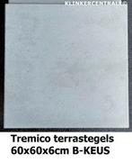 KORTING B-KEUS1.200m2 grijs 60x60x6cm terras/tuin/sier tegel, TuinVisie, Verzenden, Enter@tuinvisie.nl, Nieuw