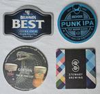 7 Schotse Bierviltjes van 4 Brouwerijen, Ophalen of Verzenden, Gebruikt, Viltje(s), Overige merken