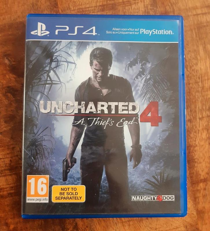 Uncharted 4 a Thief's End - PS4, Spelcomputers en Games, Games | Sony PlayStation 4, Avontuur en Actie, Ophalen of Verzenden