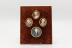 18e eeuwse miniatuur portretjes, Antiek en Kunst, Ophalen of Verzenden
