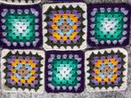 Granny square lapjes 14x14 cm, Hobby en Vrije tijd, Breien en Haken, Ophalen of Verzenden, Nieuw, Haken, Wol of Garen